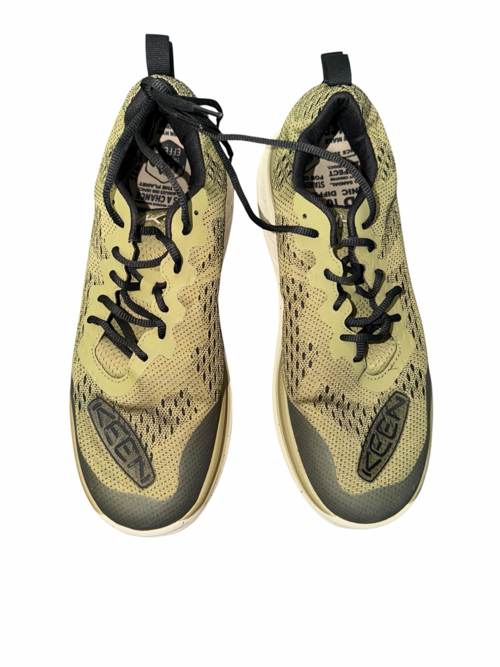 KEEN WK400 Men’s Size 12 Martini Olive Black Walking Shoes Sneakers